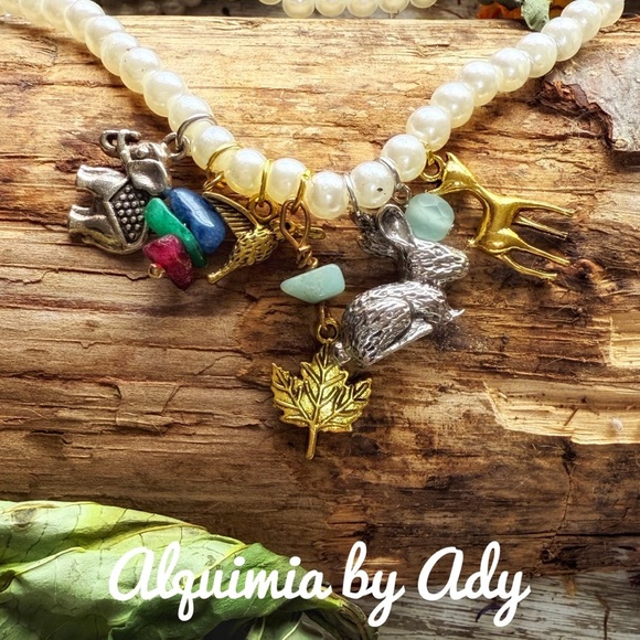 Alquimia Multicolor Beaded Necklace - Picture 1 of 2